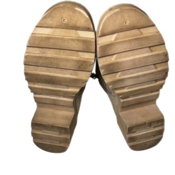 Jellypop Kids Girls Taylar Block Heel Booties Tan Size 3M - Picture 10 of 12